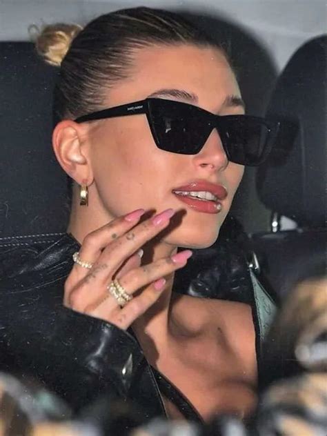 ysl hailey bieber sunglasses